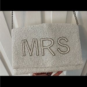 Mrs. Clutch for Wedding Day, Bridal Clutch, etc.!
